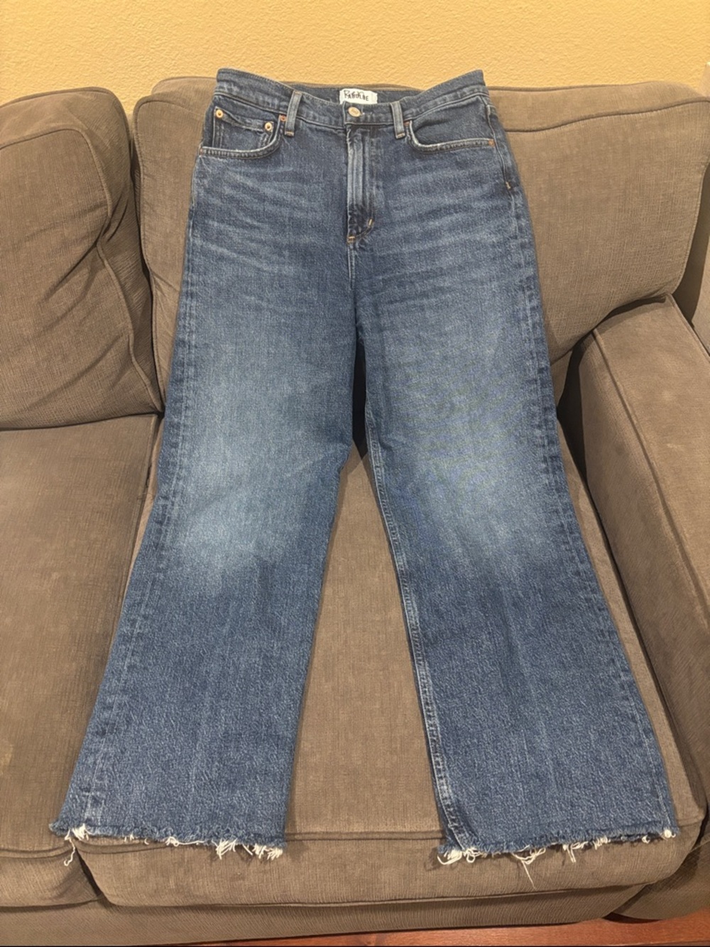 Agolde Ren Straight Leg Denim